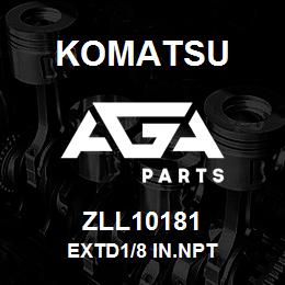 ZLL10181 Komatsu EXTD1/8 IN.NPT | AGA Parts
