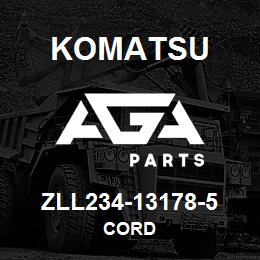 ZLL234-13178-5 Komatsu CORD | AGA Parts