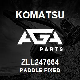 ZLL247664 Komatsu PADDLE FIXED | AGA Parts