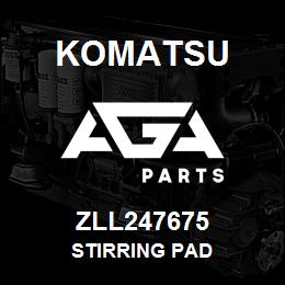 ZLL247675 Komatsu STIRRING PAD | AGA Parts ZLL247675 Komatsu STIRRING PAD | AGA Parts