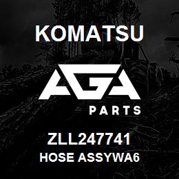 ZLL247741 Komatsu HOSE ASSYWA6 | AGA Parts