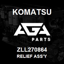 ZLL270864 Komatsu RELIEF ASS'Y | AGA Parts ZLL270864 Komatsu RELIEF ASS'Y | AGA Parts