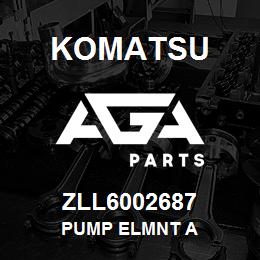 ZLL6002687 Komatsu PUMP ELMNT A | AGA Parts