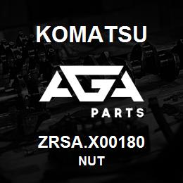 ZRSA.X00180 Komatsu NUT | AGA Parts