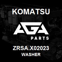 ZRSA.X02023 Komatsu WASHER | AGA Parts