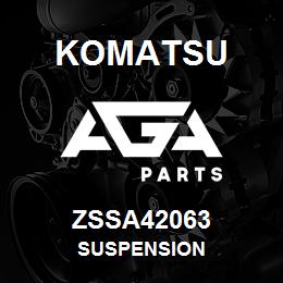 ZSSA42063 Komatsu SUSPENSION | AGA Parts