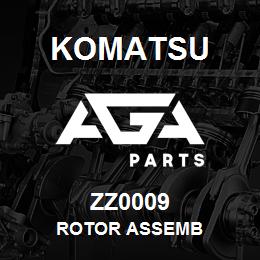 ZZ0009 Komatsu ROTOR ASSEMB | AGA Parts