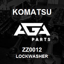 ZZ0012 Komatsu LOCKWASHER | AGA Parts