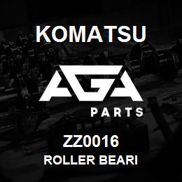 ZZ0016 Komatsu ROLLER BEARI | AGA Parts