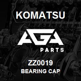 ZZ0019 Komatsu BEARING CAP | AGA Parts