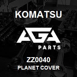 ZZ0040 Komatsu PLANET COVER | AGA Parts