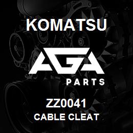 ZZ0041 Komatsu CABLE CLEAT | AGA Parts