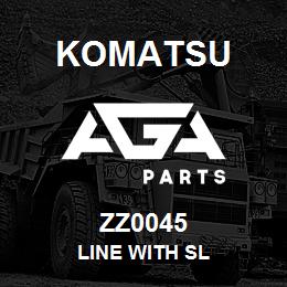 ZZ0045 Komatsu LINE WITH SL | AGA Parts