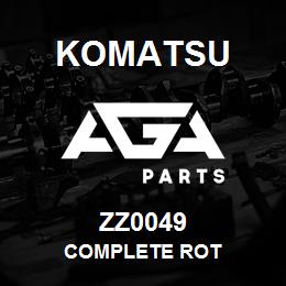 ZZ0049 Komatsu COMPLETE ROT | AGA Parts