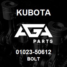 01023-50612 Kubota BOLT | AGA Parts