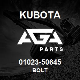 01023-50645 Kubota BOLT | AGA Parts