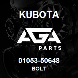 01053-50648 Kubota BOLT | AGA Parts