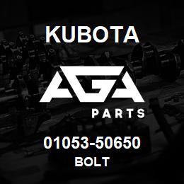 01053-50650 Kubota BOLT | AGA Parts