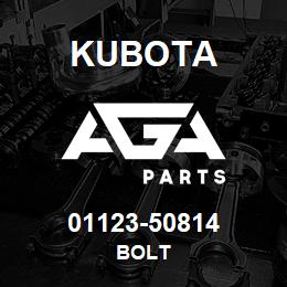 01123-50814 Kubota BOLT | AGA Parts