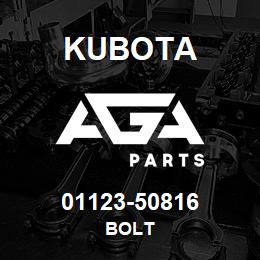 01123-50816 Kubota BOLT | AGA Parts