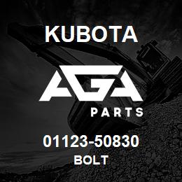 01123-50830 Kubota BOLT | AGA Parts