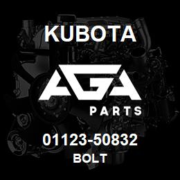 01123-50832 Kubota BOLT | AGA Parts