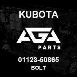 01123-50865 Kubota BOLT | AGA Parts