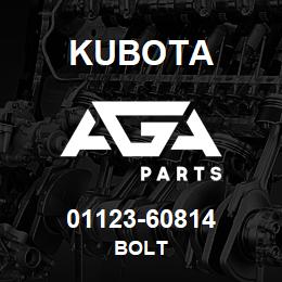 01123-60814 Kubota BOLT | AGA Parts