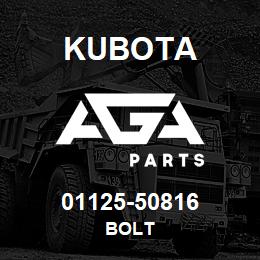 01125-50816 Kubota BOLT | AGA Parts