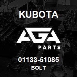 01133-51085 Kubota BOLT | AGA Parts
