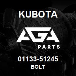 01133-51245 Kubota BOLT | AGA Parts