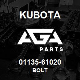 01135-61020 Kubota BOLT | AGA Parts
