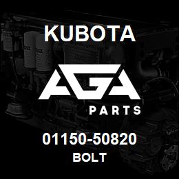 01150-50820 Kubota BOLT | AGA Parts