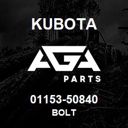 01153-50840 Kubota BOLT | AGA Parts