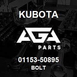 01153-50895 Kubota BOLT | AGA Parts