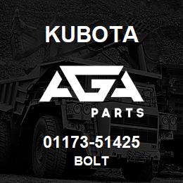 01173-51425 Kubota BOLT | AGA Parts