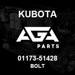 01173-51428 Kubota BOLT | AGA Parts