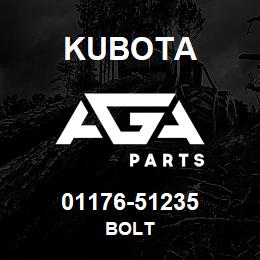 01176-51235 Kubota BOLT | AGA Parts