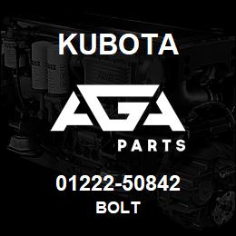 01222-50842 Kubota BOLT | AGA Parts