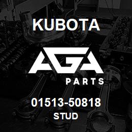 01513-50818 Kubota STUD | AGA Parts