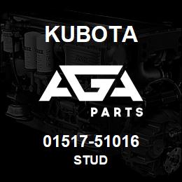 01517-51016 Kubota STUD | AGA Parts