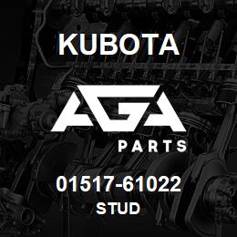 01517-61022 Kubota STUD | AGA Parts