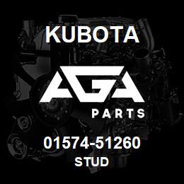 01574-51260 Kubota STUD | AGA Parts