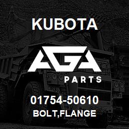 01754-50610 Kubota BOLT,FLANGE | AGA Parts