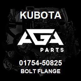 01754-50825 Kubota BOLT FLANGE | AGA Parts