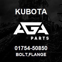 01754-50850 Kubota BOLT,FLANGE | AGA Parts