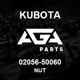 02056-50060 Kubota NUT | AGA Parts