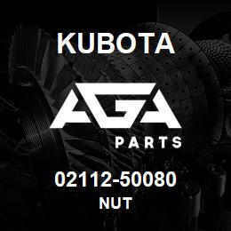 02112-50080 Kubota NUT | AGA Parts