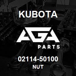02114-50100 Kubota NUT | AGA Parts