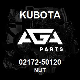 02172-50120 Kubota NUT | AGA Parts